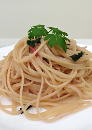 Foto resep Pasta Linguine Aglio Olio