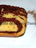 Bizcocho marmolado