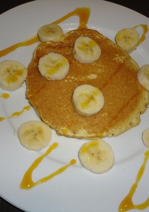 A picture of Home Made Pancakes.