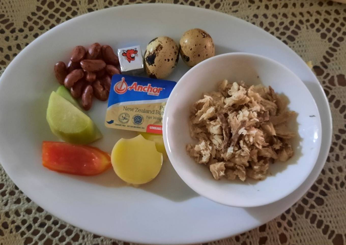 MPASI Day 22 - Bubur Ikan Kacang Merah