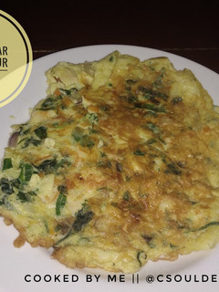 Foto resep Telur Dadar Ayam Sayur