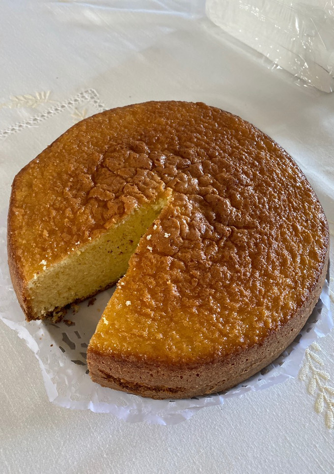 Una foto de Bizcocho de Nieves