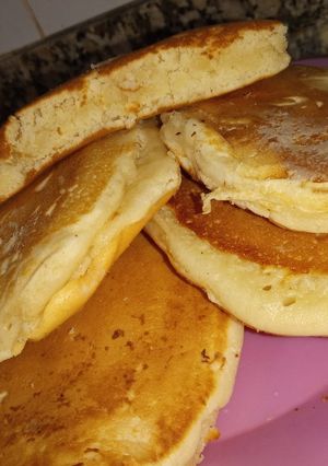 Una foto de Pancakes🥞.. exquisitos 🥞