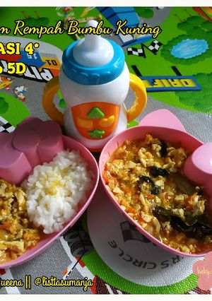 Foto resep Ayam Rempah Bumbu Kuning (MPASI 8+)