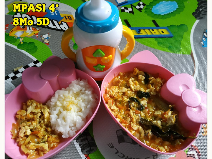 Cara Bikin Ayam Rempah Bumbu Kuning (MPASI 8+) Yang Lezat Sekali