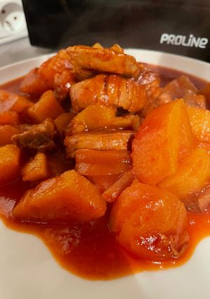 Une photo de Filet mignon au miel au cookeo