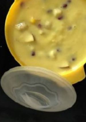 A picture of Fruit custard.