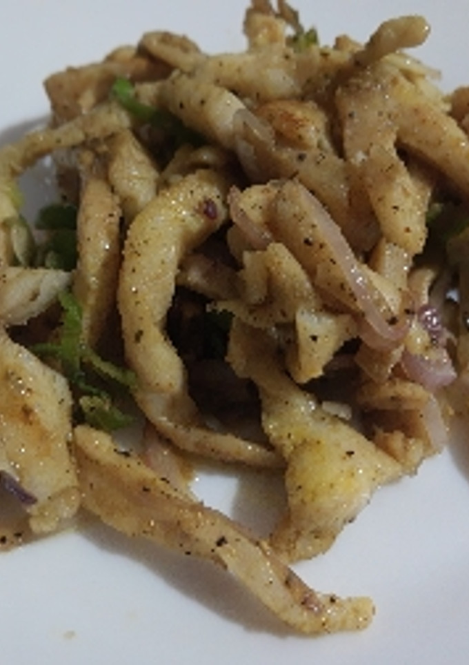 Una foto de Mix de pechuga de pollo y filete de pescado