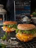 Beef cheese burger