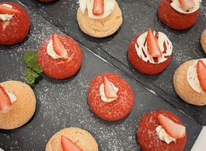 Hình của món Bánh su kem (Choux cream).