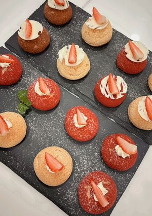 Hình của món Bánh su kem (Choux cream).