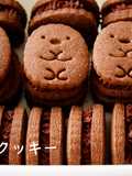 Chocolate Sandwich Cookies / Crispy Cocoa Cookies filled with a Smooth Chocolate Cheese Cream