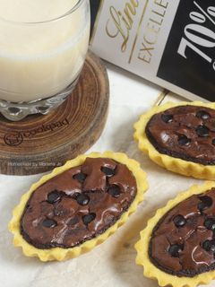 Foto resep Brownie Tart (Pie Brownie)