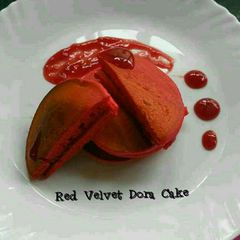 Red velvet dora cake A picture of Red velvet dora cake.