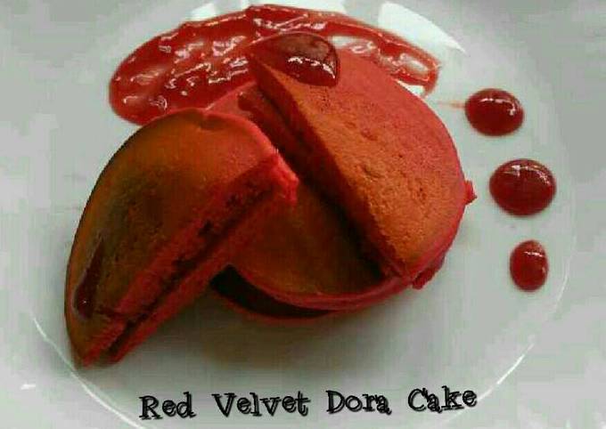 Step-by-Step Guide to Make Super Quick Homemade Red velvet dora cake