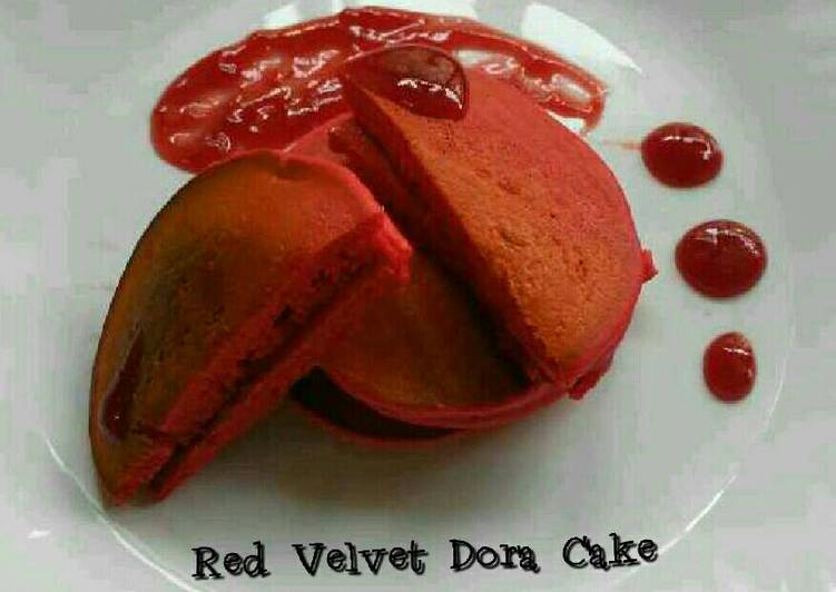 Red velvet dora cake