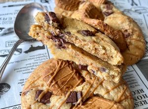 Une photo de Cookies speculoos à l’air fryer