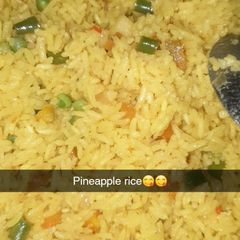 A picture of Pineapple rice.