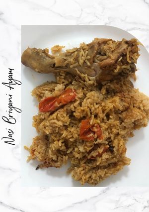 Gambar Nasi Briyani Ayam