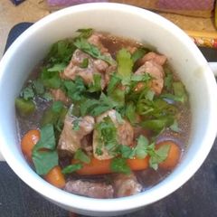A picture of Canton pork stew.