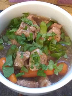 A picture of Canton pork stew.