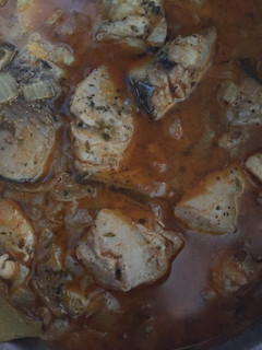 Una foto de Atún encebollado