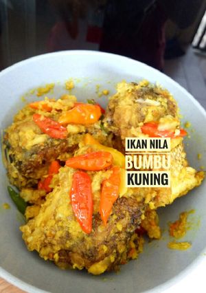 Foto resep Ikan Nila Bumbu Kuning