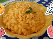 Una foto de macarrones con queso facil