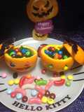 Naranjas Decoradas en Forma de Calabaza!!