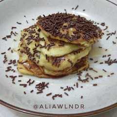 Foto resep Pancake Pisang Simple