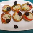 Healthy & Protein Rich Pizza Cups -- an after school snack For Kids