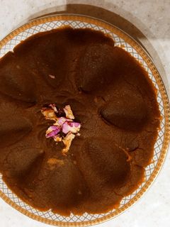 عکسی از دستور حلوا با شیره انگور