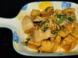 Thịt rang đậu hũ