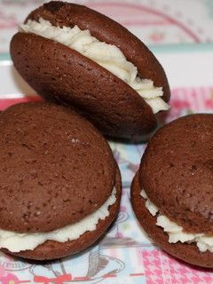Una foto de Whoopies de mascarpone