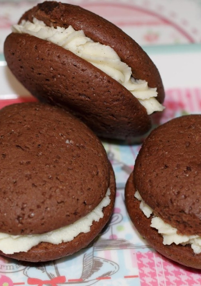 Una foto de Whoopies de mascarpone