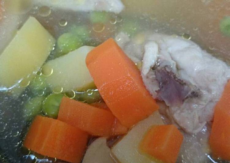 Resep Sup ayam jamur yang Bikin Ngiler