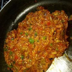 A picture of Began bharta.