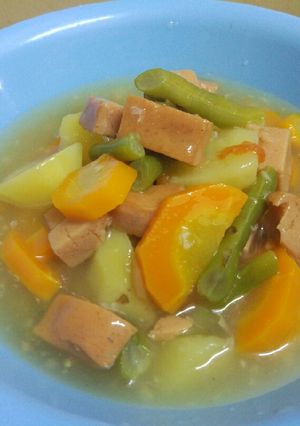 Foto resep Sup Luncheon Ayam