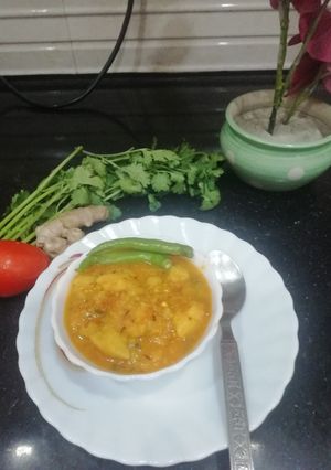 A picture of Potato Curry.