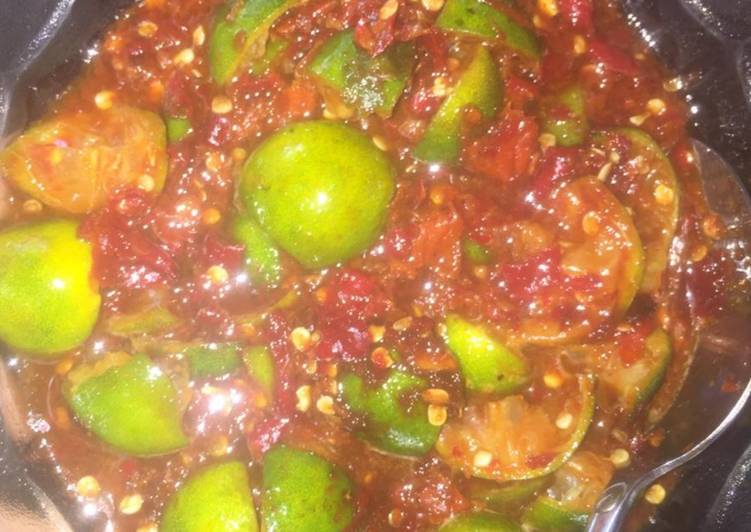 Resep Sambal Jeruk (favorit keluarga) Anti Gagal