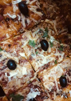 صورة لوصفة بيتزا 🍕 كاري