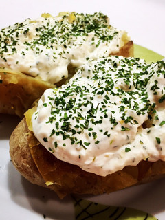 Una foto de Patatas asadas