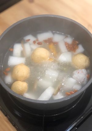 蛤蜊蘿蔔湯 的食譜成品照片