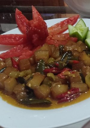 Foto resep Kikil kepala sapi kecap pedas