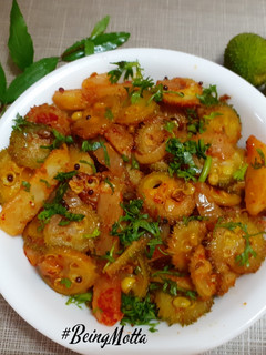 A picture of Spiny Gourd-Potato Subzi.