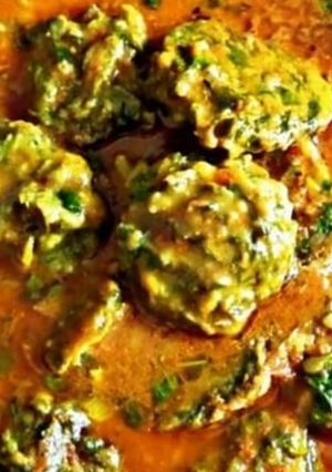 A picture of Palak patte ki sabji.