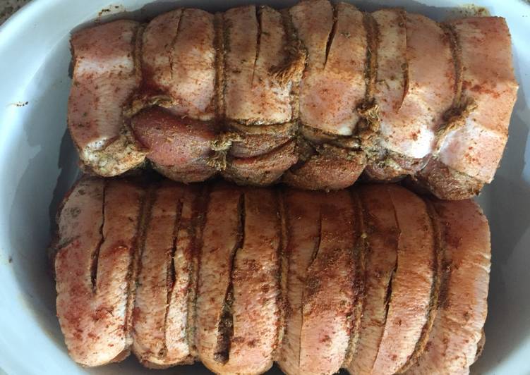 Steps to Prepare Homemade Pork Belly Roast