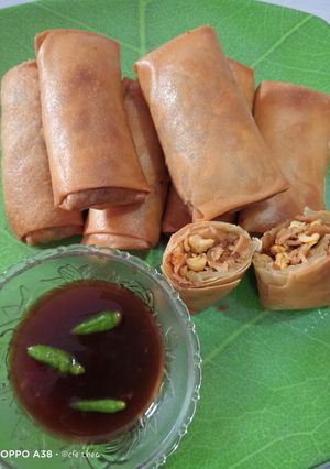 Foto resep Lumpia rebung sederhana