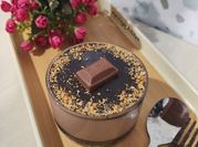 Gambar cheesecake coklat