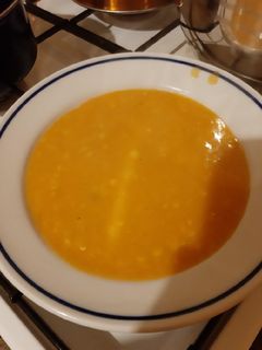 Sárgaborsó főzelék recept fotója